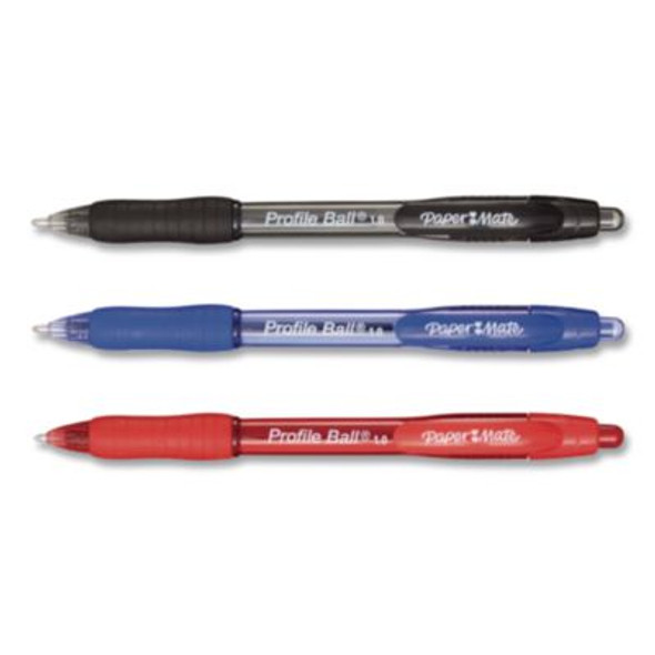 Profile Gel Pen, Retractable, Medium 0.7 Mm, Assorted Ink And Barrel Colors, 8/Pack