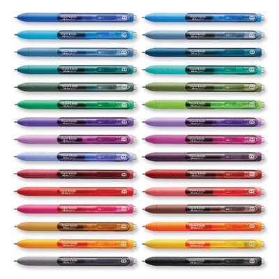 Inkjoy Gel Pen, Retractable, Medium 0.7 Mm, Assorted Ink And Barrel Colors, 30/Pack