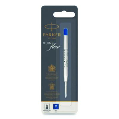 Refill For Parker Ballpoint Pens, Fine Conical Tip, Blue Ink