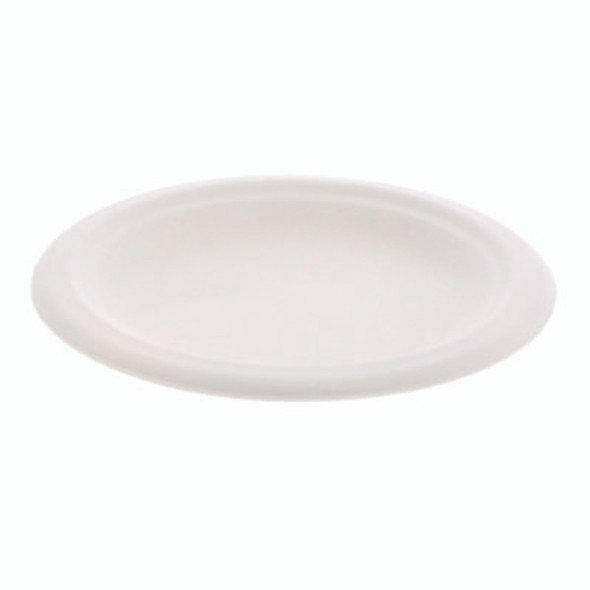 Earthchoice Pfas Free Compostable Dinnerware, Plate, Sugarcane, 6" Dia, Natural, 1,000/Carton