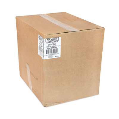 Earthchoice Compostable Cold Cup, 9 Oz, Plastic, Clear/Printed, 975/Carton