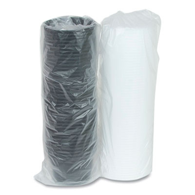 Newspring Delitainer Microwavable Container, 16 Oz, 4.7 x 4.7 x 3.1, Black/Clear, Plastic, 240/Carton