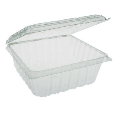Blueberry Modular Clamshell, 32 Oz, 7.25 x 7.5 x 3.06, Clear, Plastic, 180/Carton