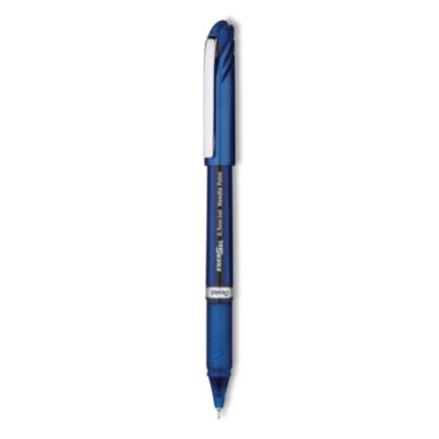 Energel Nv Gel Pen, Stick, Fine 0.5 Mm, Blue Ink, Blue Barrel, Dozen