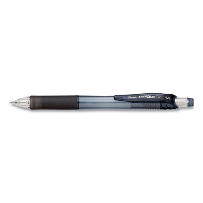 Energize-X Mechanical Pencil, 0.5 Mm, Hb (#2), Black Lead, Black Barrel, Dozen