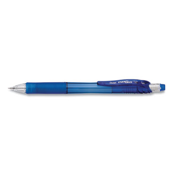 Energize-X Mechanical Pencil, 0.5 Mm, Hb (#2), Black Lead, Blue Barrel, Dozen