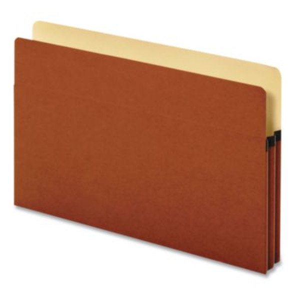 Standard Expanding File Pockets, 1.75" Expansion, Legal Size, Redrope, 25/Box