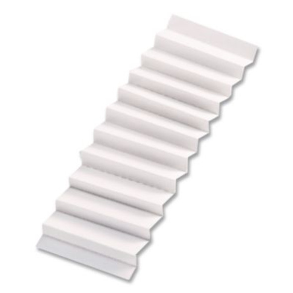 Blank Inserts For Hanging File Folders, Compatible With 42 Series Tabs, 1/5-Cut, White, 2" Wide, 100/Pack