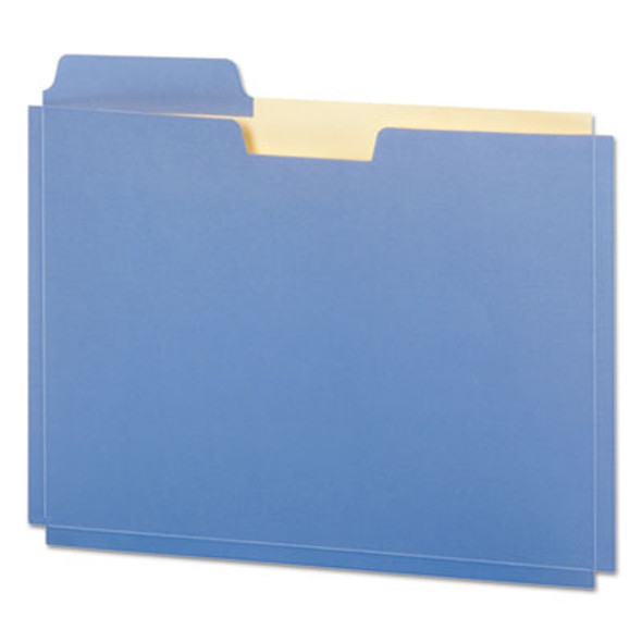 File Folder Pocket, 0.75" Expansion, Letter Size, Assorted Colors, 10/Pack