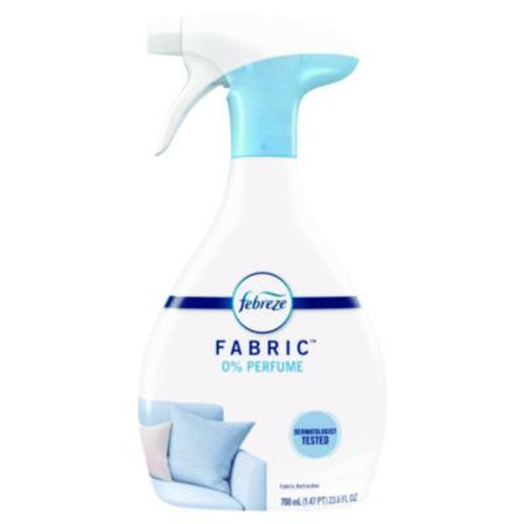Fabric Refresher/Odor Eliminator, Unscented, 23.6 Oz Spray Bottle, 4/Carton
