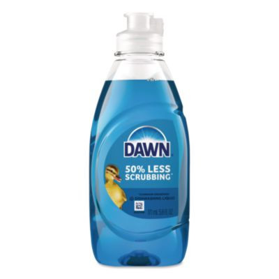 Ultra Liquid Dish Detergent, Dawn Original, 5.8 Oz Bottle, 18/Carton