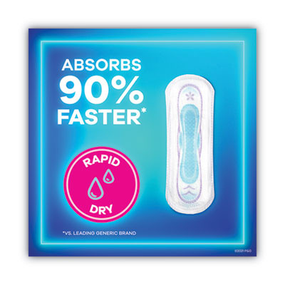 Ultra Thin Pads, Size 2, Super Long, Super Absorbency, 40/Pack