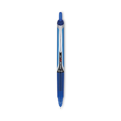 Precise V5Rt Rollerball Pen, Retractable, Extra-Fine 0.5 Mm, Blue Ink, Blue Barrel