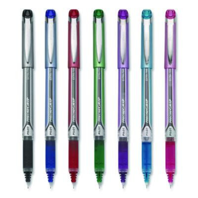 Precise Grip Rollerball Pen, Stick, Extra-Fine 0.5 Mm, Assorted Ink And Barrel Colors, 7/Pack
