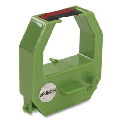 Hnrg10 Time Clock Ribbon, Black/Red