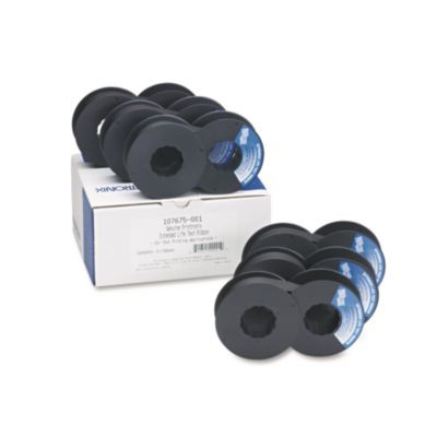 107675001 Ribbon, Black, 6/Box