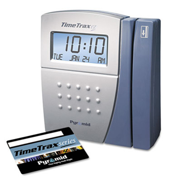 Timetrax Ez Time And Attendance System, Digital Display, Black