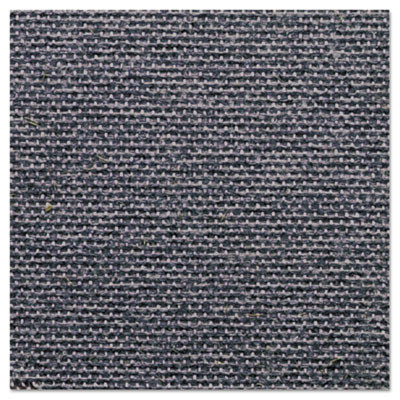 Enclosed Indoor Fabric Bulletin Board With Two Hinged Doors, 48" x 36", Gray Surface, Graphite Gray Aluminum Frame