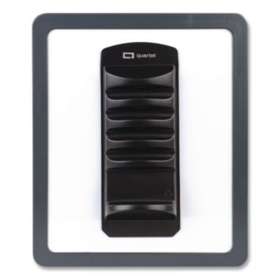 Marker Caddy Kit, Broad Chisel Tip, Assorted Colors, 8/Set