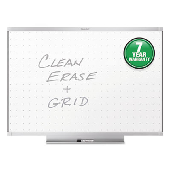 Prestige 2 Total Erase Whiteboard, 48" x 36", White Surface, Silver Aluminum/Plastic Frame
