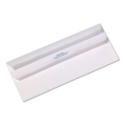 Redi-Seal Envelope, #10, Commercial Flap, Redi-Seal Adhesive Closure, 4.13 x 9.5, White, 500/Box