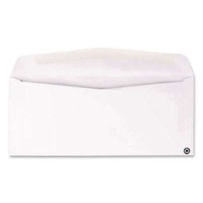 Address-Window Envelope, Lower Left, #10, Commercial Flap, Gummed Closure, 4.13 x 9.5, White, 500/Box