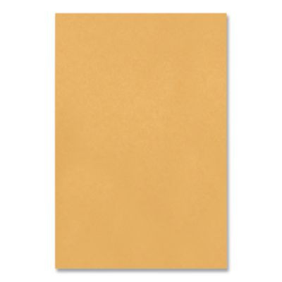 Clasp Envelope, 28 Lb Bond Weight Kraft, #35, Square Flap, Clasp/Gummed Closure, 5 x 7.5, Brown Kraft, 100/Box