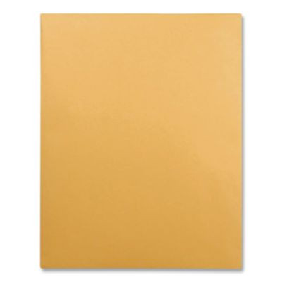 Catalog Envelope, 28 Lb Bond Weight Kraft, #15 1/2, Square Flap, Gummed Closure, 12 x 15.5, Brown Kraft, 100/Box
