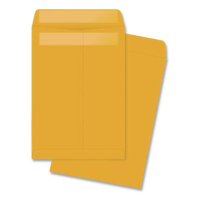 Redi-Seal Catalog Envelope, #1 3/4, Cheese Blade Flap, Redi-Seal Adhesive Closure, 6.5 x 9.5, Brown Kraft, 250/Box