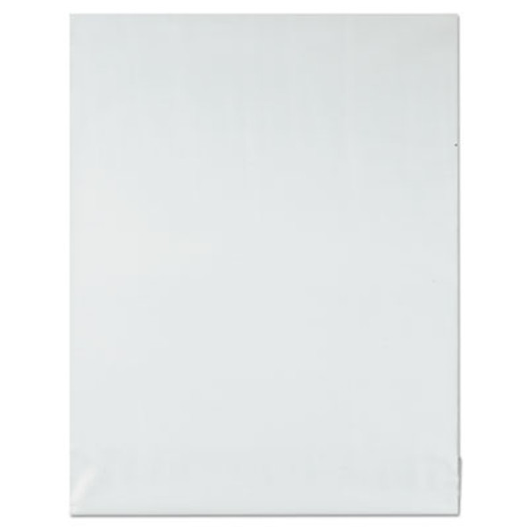 Redi-Strip Poly Mailer, #4, Square Flap With Perforated Strip, Redi-Strip Adhesive Closure, 10 x 13, White, 100/Pack