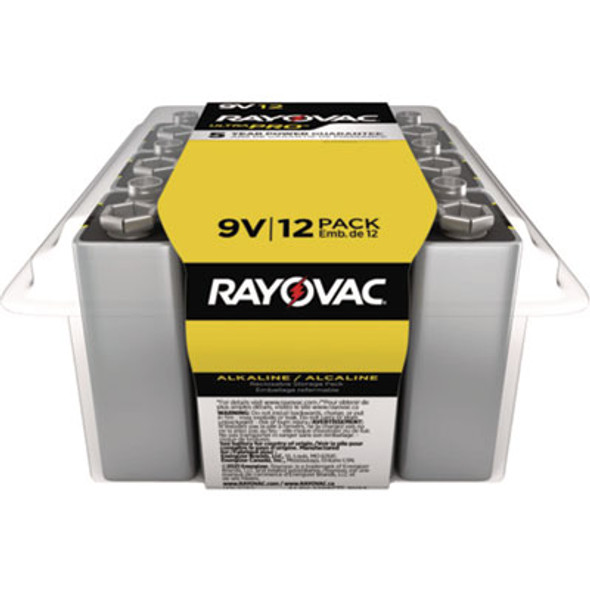 Ultra Pro Alkaline 9v Batteries, 12/Pack