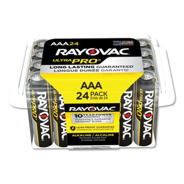 Ultra Pro Alkaline Aaa Batteries, 24/Pack