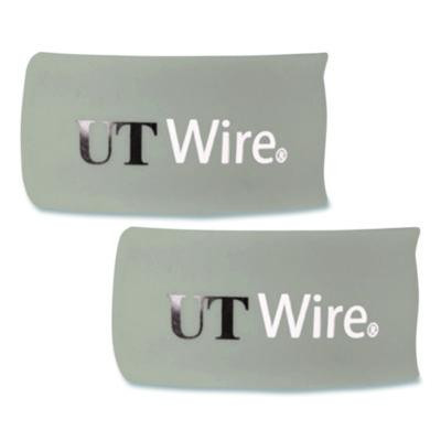 Speedy-Wrap Magnetic Cable Wrap, 0.82" X 10", Gray, 2/Pack