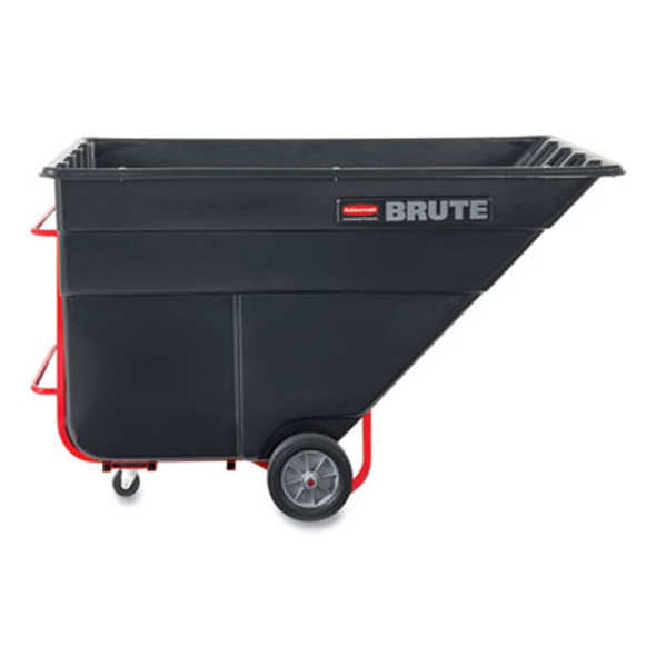 1.5 Cu Yd Brute Rotomolded Tilt Truck, 1,200 Lb Capacity, Black