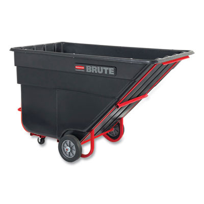 1.5 Cu Yd Brute Rotomolded Tilt Truck, 1,200 Lb Capacity, Black