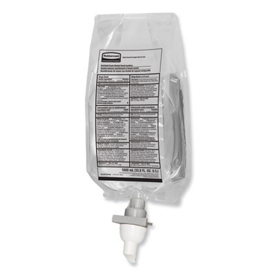 Autofoam Refill With Alcohol Foam Hand Sanitizer, Clear, 1,000 Ml, Fragrance-Free, 4/Carton