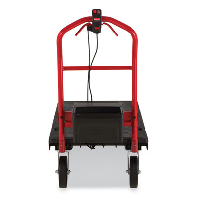 Motorized Kit For 24" X 48" Platform Trucks, Medium, Dc Motor, 60 V Lithium-Ion Battery, 0.5 Mph To 3 Mph, Black/Red