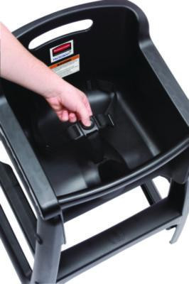 Sturdy Chair Youth Seat, Assembly Required, Black