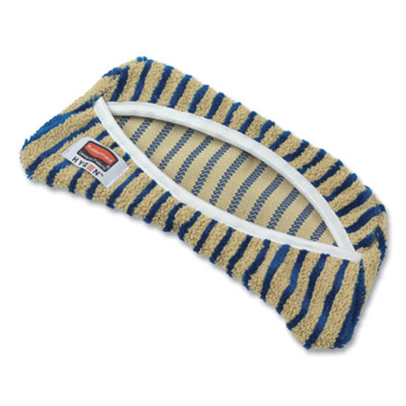 Hygen Mf Flexi Frame Scrubber Mop Covers, Microfiber, 8.3 x 8.3, Yellow, 12/Carton