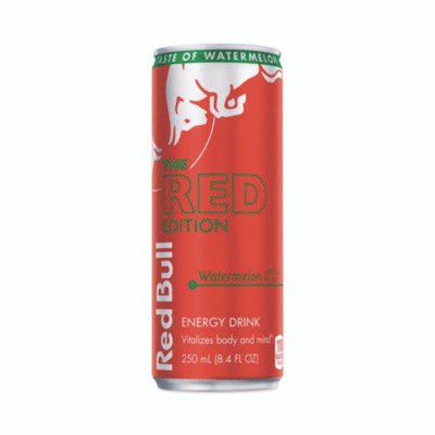The Red Edition Energy Drink, Watermelon, 8.4 Oz Can, 24/Carton