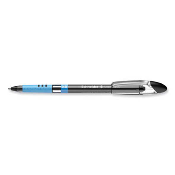 Slider Basic Ballpoint Pen, Stick, Extra-Bold 1.4 Mm, Assorted Ink And Barrel Colors, 8/Pack