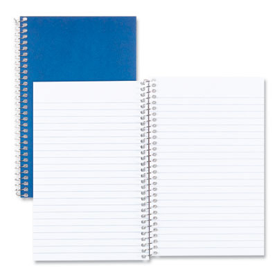 Three-Subject Wirebound Notebooks, 3-Subject, Medium/College Rule, Blue Cover, (150) 9.5 x 6 Sheets
