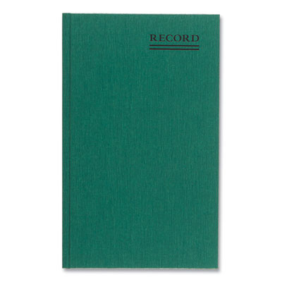 Emerald Series Account Book, Green Cover, 12.25 X 7.25 Sheets, 150 Sheets/Book