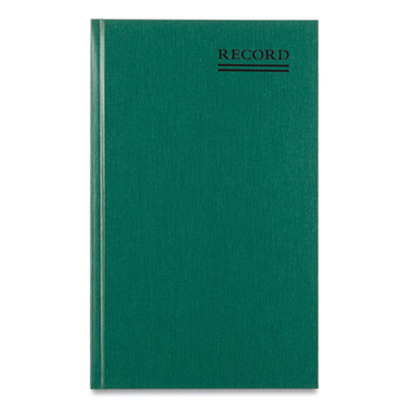 Emerald Series Account Book, Green Cover, 12.25 X 7.25 Sheets, 500 Sheets/Book