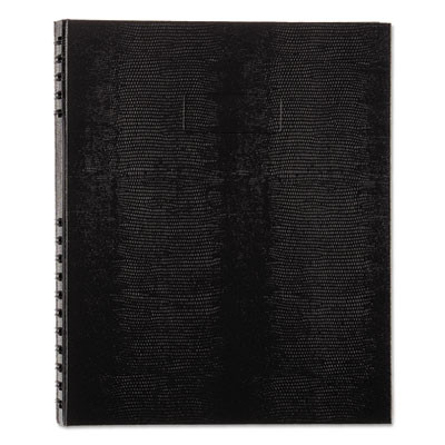 Notepro Notebook, 1-Subject, Medium/College Rule, Black Cover, (75) 11 x 8.5 Sheets
