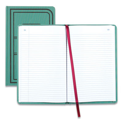 Tuff Series Record Book, Green Cover, 12 X 7.5 Sheets, 150 Sheets/Book