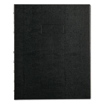 Notepro Notebook, 1-Subject, Narrow Rule, Black Cover, (75) 9.25 x 7.25 Sheets