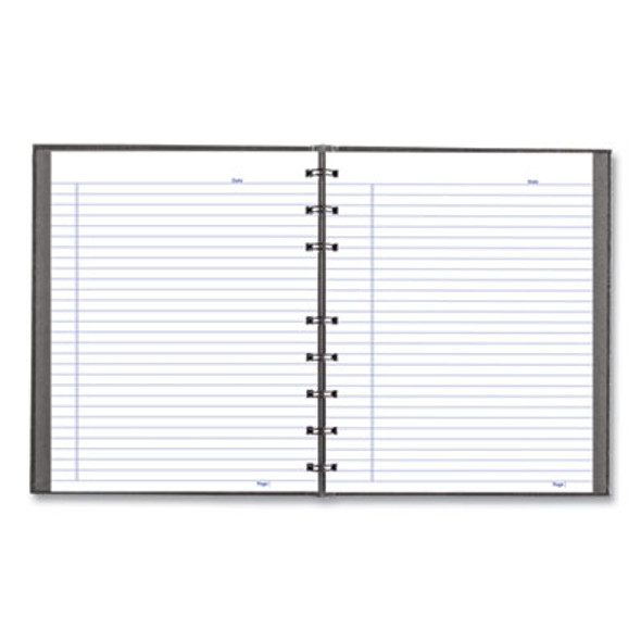 Notepro Notebook, 1-Subject, Medium/College Rule, Cool Gray Cover, (75) 9.25 x 7.25 Sheets