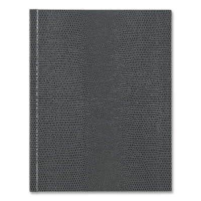 Executive Notebook, 1-Subject, Medium/College Rule, Cool Gray Cover, (72) 9.25 x 7.25 Sheets