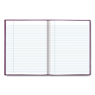 Executive Notebook, 1-Subject, Medium/College Rule, Grape Cover, (72) 9.25 x 7.25 Sheets